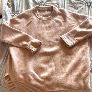 All Saints Blush Cashmere Sweater- S